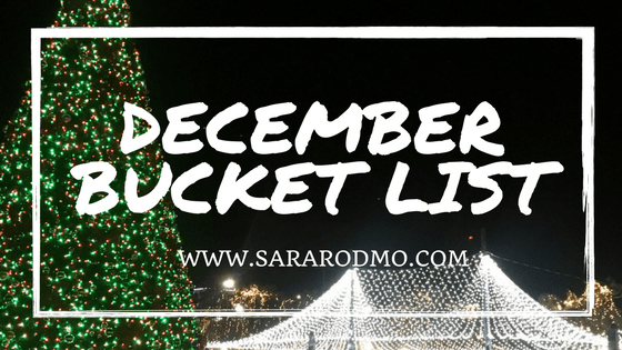 December Bucket List
