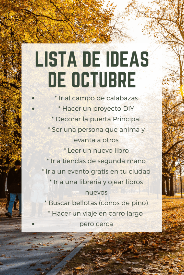 October Bucket List copy