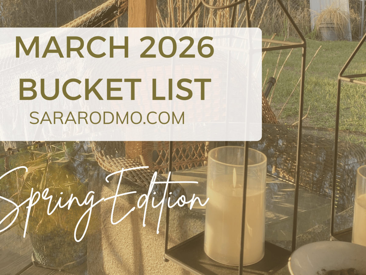 March 2026 Bucket&nbsp;List