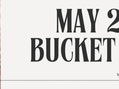 May 2026 Bucket&nbsp;List